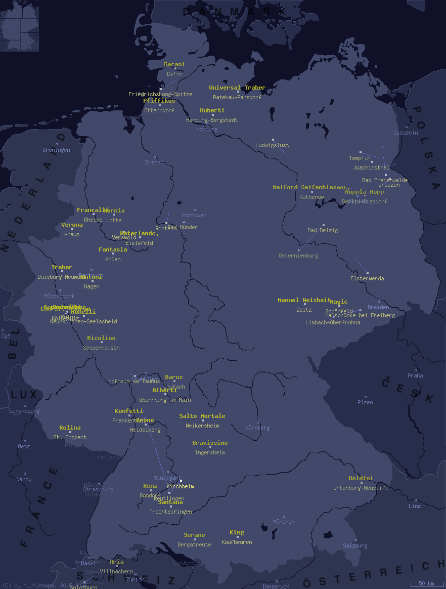 Landkaart